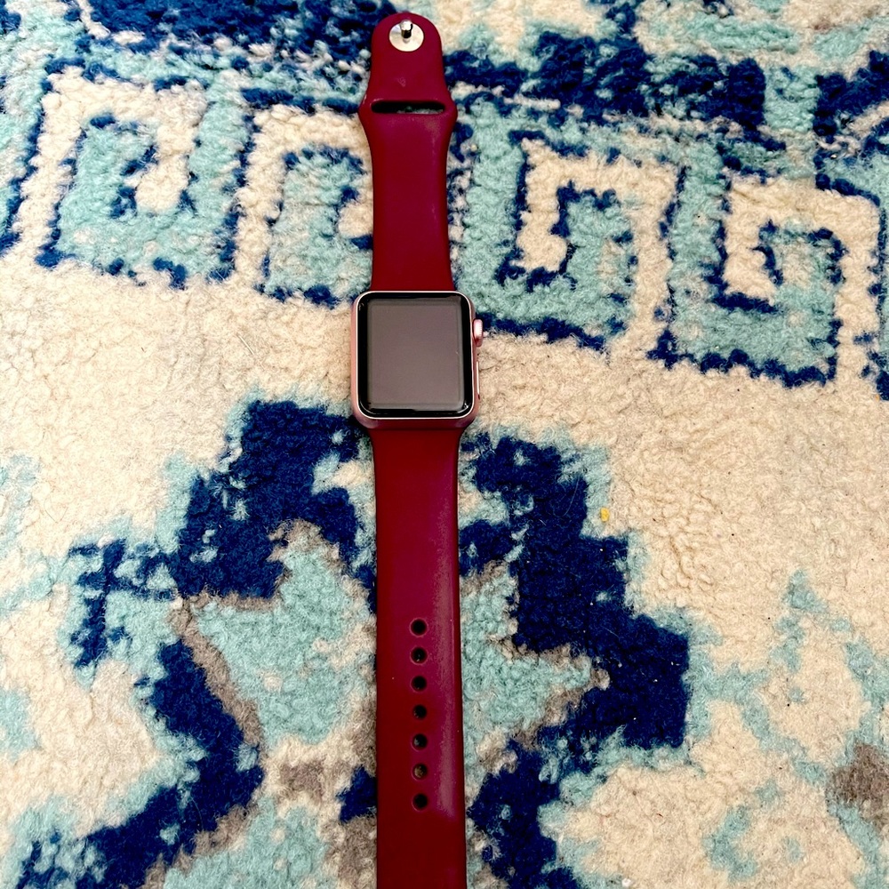 38mm Rose Gold Apple Watch Series 1